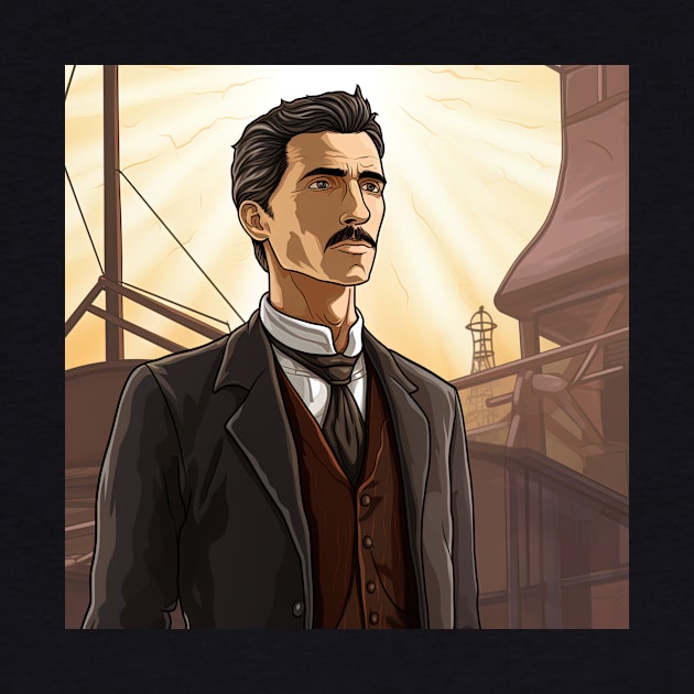 Nikola Tesla by ComicsFactory